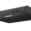 CVH600BK black visor cooker hood