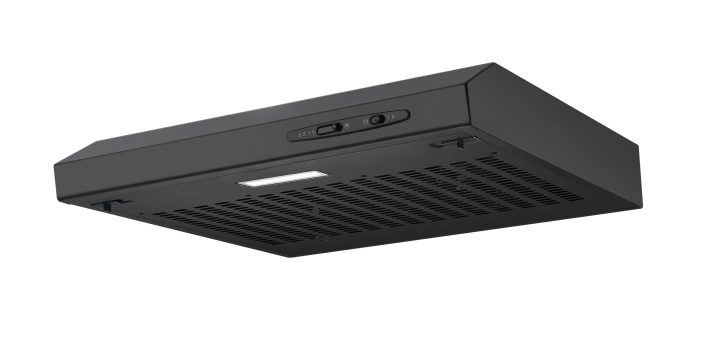 CVH600BK black visor cooker hood