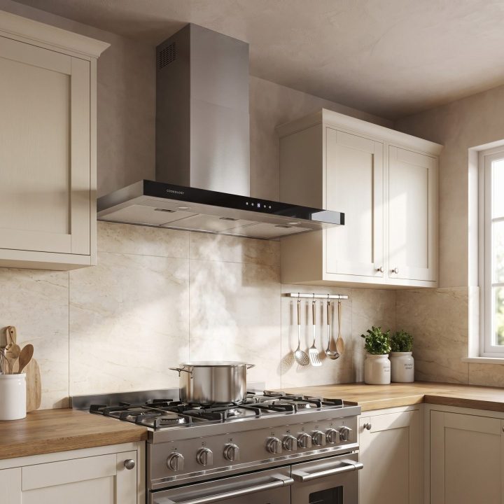 100cm Cooker Hood A++ Energy Rated - Stainless Steel - Everyday use and access