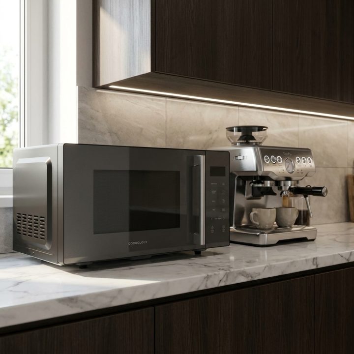 23L Flatbed Microwave with Grill 800W - Grey - 9c55bb980acfd7aa9e2daa1c93928fa0dad38e3016daf3d91df2b84d78d3ce17