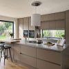 35cm Ceiling Mounted Cooker Hood A++ Energy Rated - White - Scale and room context