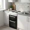 50cm Electric Cooker Freestanding Double Oven & 4 Ring Hob A Energy Rated - White - d23728192014b17a51aeda3ce39e3fcce51ac38ff84676c13c507cdc88bed06b