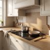 60cm Built-In Induction Hob 4 Zone - Black - Everyday use and access