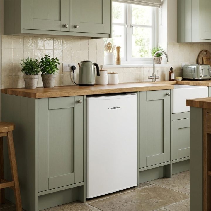 60L Freestanding Under Counter Freezer - White - 26fa8d859b3cc68103a391bb441480ef39c260a2875f18963e4dcd075bd6fed4