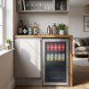 70L Freestanding Drinks Fridge 43cm - Stainless Steel - 77a11614c131682256232eb9b5b254ccf9df40ec4f5e1cd28b84a93f30d0d3d5