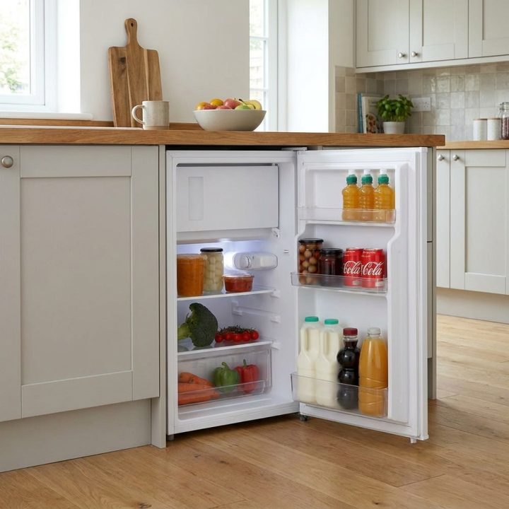 80L Freestanding Under Counter Fridge with Ice Box - White - 3cb542795c83dc96fecfda0bf5f37a144f9be37916914e7ac0f22a6ebe6a2310