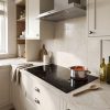 90cm Built-In Induction Hob 5 Zone - Black - Everyday use and access