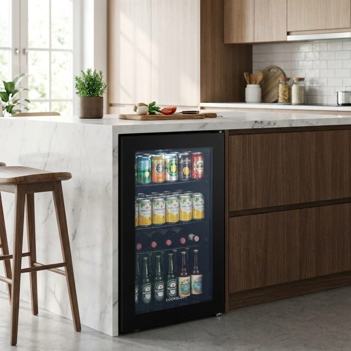 93L Freestanding Drinks Fridge 47cm - Black - ff6977205544e0ea59cd5bd6caa52ff70aa759c3c86d62b2f00618413434bf1c