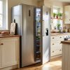 Bundle - 356L Inox Fridge with Water Dispenser & 274L Inox Freezer - Stainless Steel - Everyday use and access