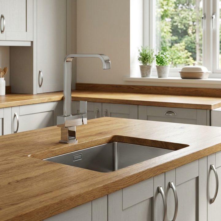 Elba Kitchen Mixer Tap - Chrome - 89a82c3d5aa727e409daf0d26f317082d0b357b5dfe966fb9c22b68e471a164c
