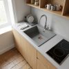 Firenze Grey Granite Composite Kitchen Sink - ef183ffb0d12f93d9b55fd7c87b31d17da51fed62ba99d6ce1946fc0a311de54