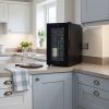 10 Bottle Freestanding Wine Cooler 26cm - Black - Scale and room context
