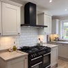 100cm Chimney Cooker Hood A++ Energy Rated - Black - Scale and room context