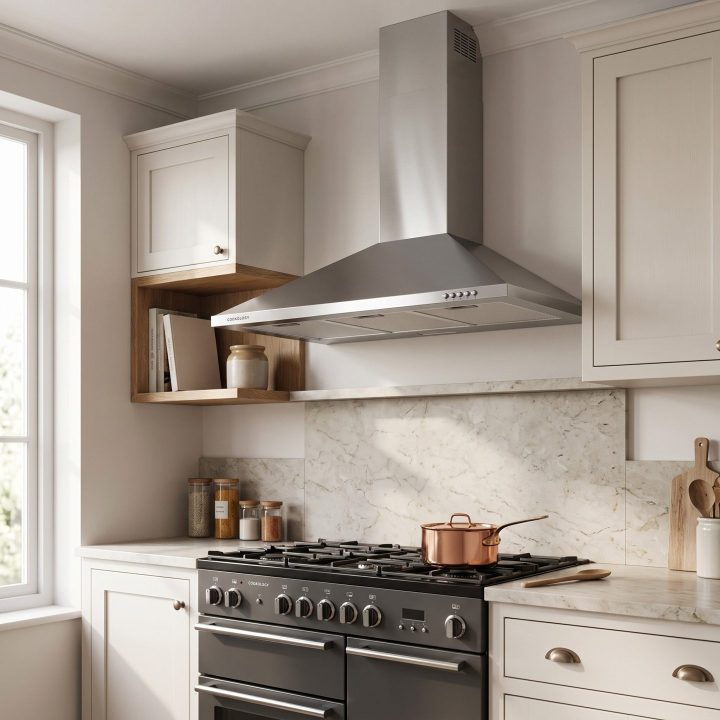 100cm Chimney Cooker Hood A Energy Rated - Stainless Steel - Product hero