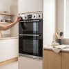 90cm Built-In Double Oven 110L A Energy Rated - Stainless Steel - Everyday use and access