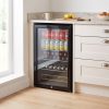 115L Freestanding Under Counter Drinks Fridge 54cm - Black - Everyday use and access