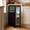 130L Freestanding Under Counter Fridge - Black - Everyday use and access