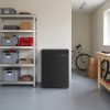 142L Freestanding Chest Freezer - Black - Scale and room context