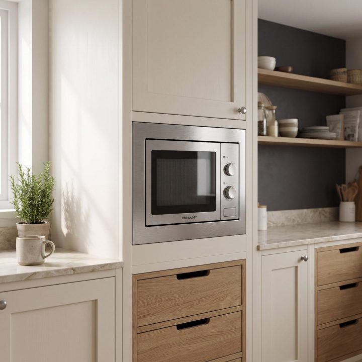 17L Integrated Microwave 700W - Stainless Steel - Product hero