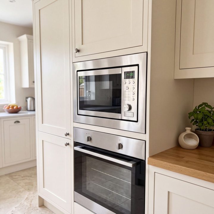 20L Built-In Microwave with Grill 800W - Stainless Steel - Product hero