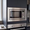 20L Built-In Microwave with Grill 800W - Stainless Steel - Verified design detail