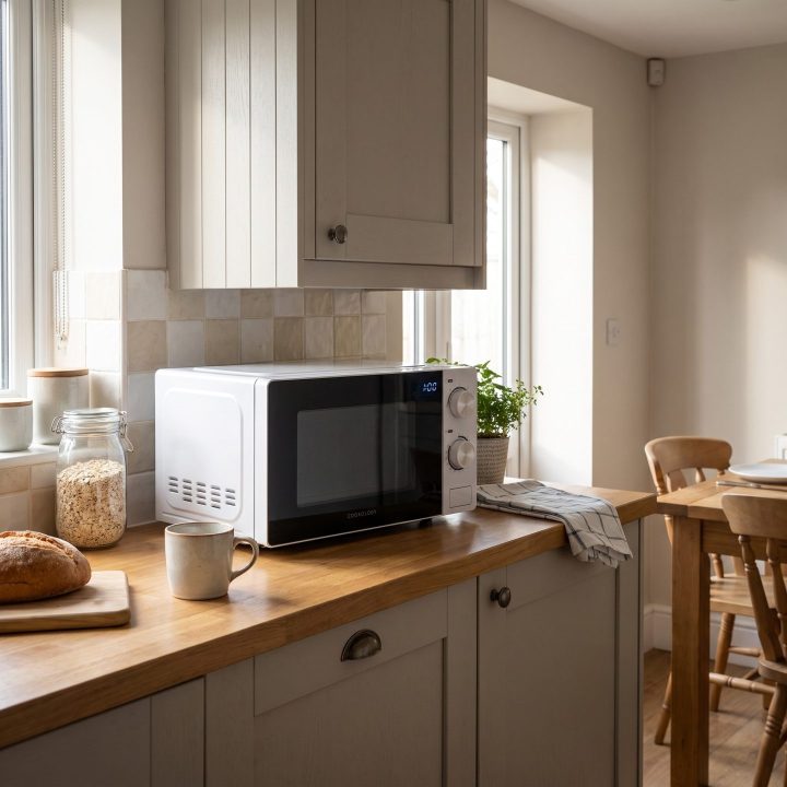 20L Freestanding Microwave 700W - White - Product hero
