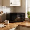 20L Freestanding Microwave 800W - Black - Everyday use and access