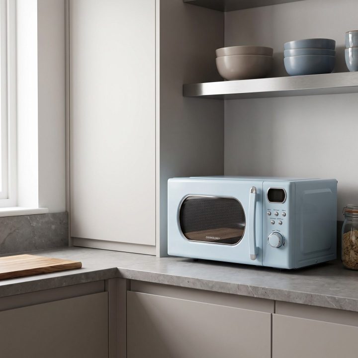 20L Freestanding Microwave 800W - Blue - Product hero