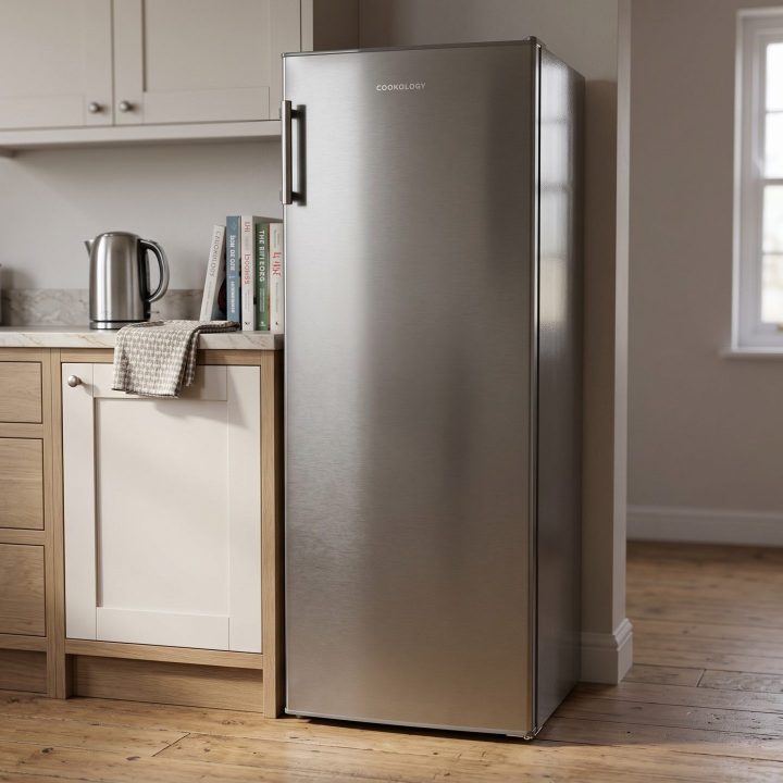 235L Freestanding Larder Fridge - Silver - Product hero