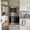 25L Built-In Microwave with Grill 900W - Stainless Steel - Scale and room context