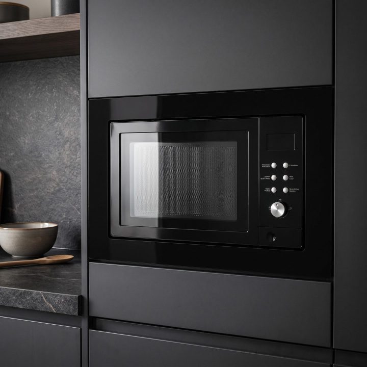 25L Integrated Combi Microwave with Grill 900W - Black - Verified design detail