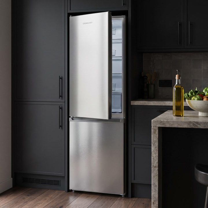 310L Freestanding Fridge Freezer 70/30 Frost Free - Stainless Steel - Verified design detail