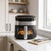 4.2L Air Fryer with Viewing Window 8 Cooking Functions - Stainless Steel - Everyday use and access