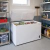 418L Freestanding Chest Freezer - White - Scale and room context