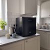41L Table Top Mini Fridge with Ice Box - Black - Scale and room context