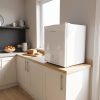 41L Table Top Mini Fridge with Ice Box - White - Everyday use and access