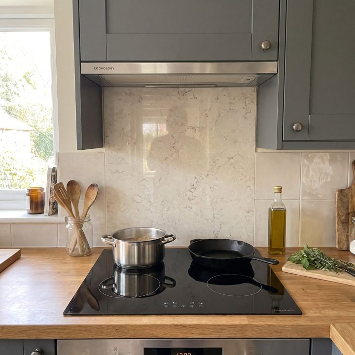 60cm 4 Zone Built-In Induction Hob, 7200W Touch Control - Product hero