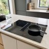 60cm Downdraft Vented 4 Zone Induction Hob A Energy Rated - Black - Everyday use and access