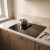 60cm Downdraft Vented 4 Zone Induction Hob A Energy Rated - Black - Product hero