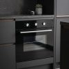65L Built-In Electric Oven A Energy Rated - Black - Verified design detail