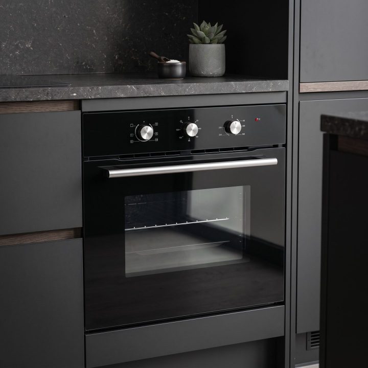 65L Built-In Electric Oven A Energy Rated - Black - Verified design detail