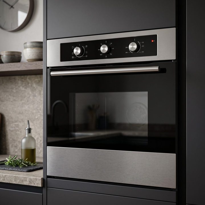65L Built-In Electric Oven A Energy Rated - Stainless Steel - Verified design detail