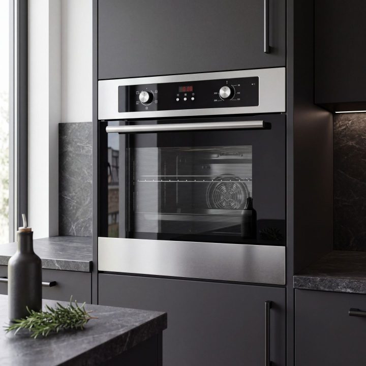 65L Built-In Electric Oven A Energy Rated - Stainless Steel - Verified design detail
