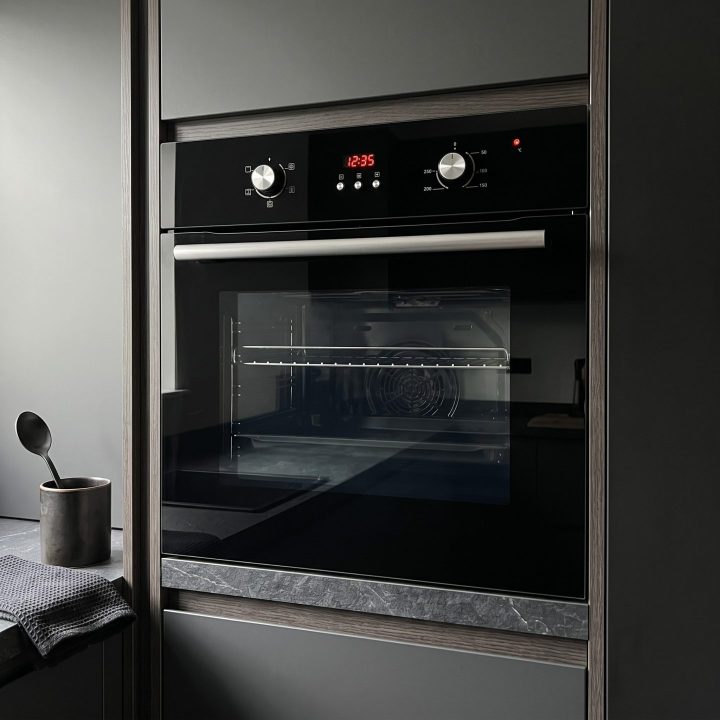 65L Built-In Single Oven A Energy Rated - Black - Verified design detail