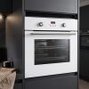 65L Built-In Single Oven A Energy Rated - White - Verified design detail