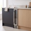 7 Bottle Built-In Wine Cooler 15cm - Stainless Steel - Everyday use and access