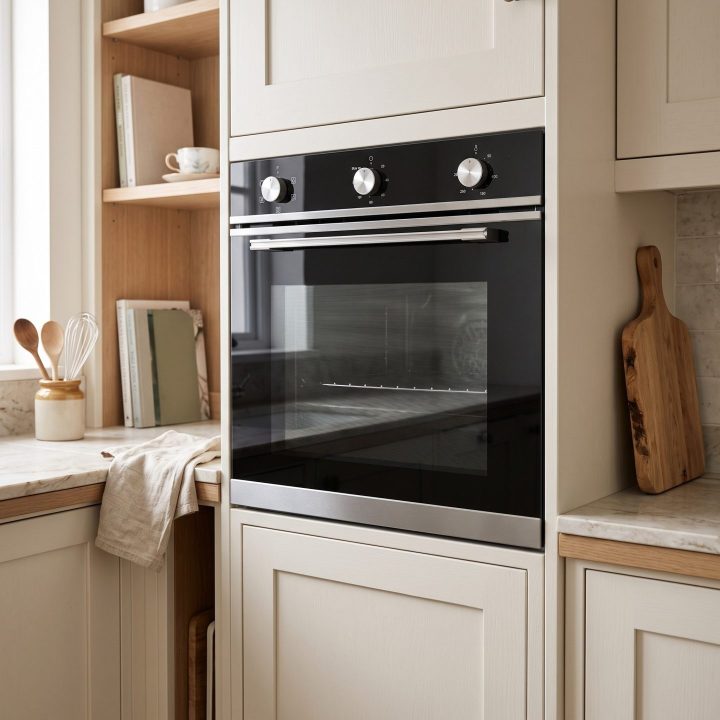 72L Built-In Electric Multifunction Oven A Energy Rated - Stainless Steel - Product hero