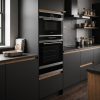 72L Built-In Oven 44L Compact Microwave Oven & 22L Warming Drawer Pack - Black - Verified design detail