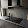 77cm 4 Zone Built-In Ceramic Hob - Black Glass - Verified design detail