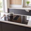 80cm Downdraft Vented 4 Zone Induction Hob A+ Energy Rated - Black - Everyday use and access